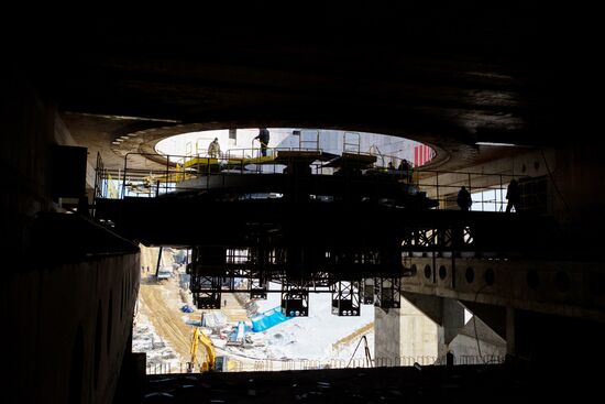 Строительство космодрома "Восточный" в Амурской области