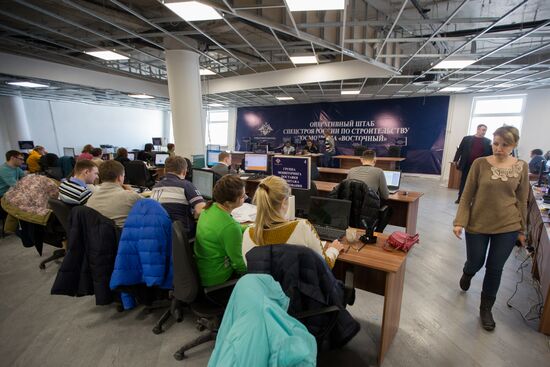 Строительство космодрома "Восточный" в Амурской области