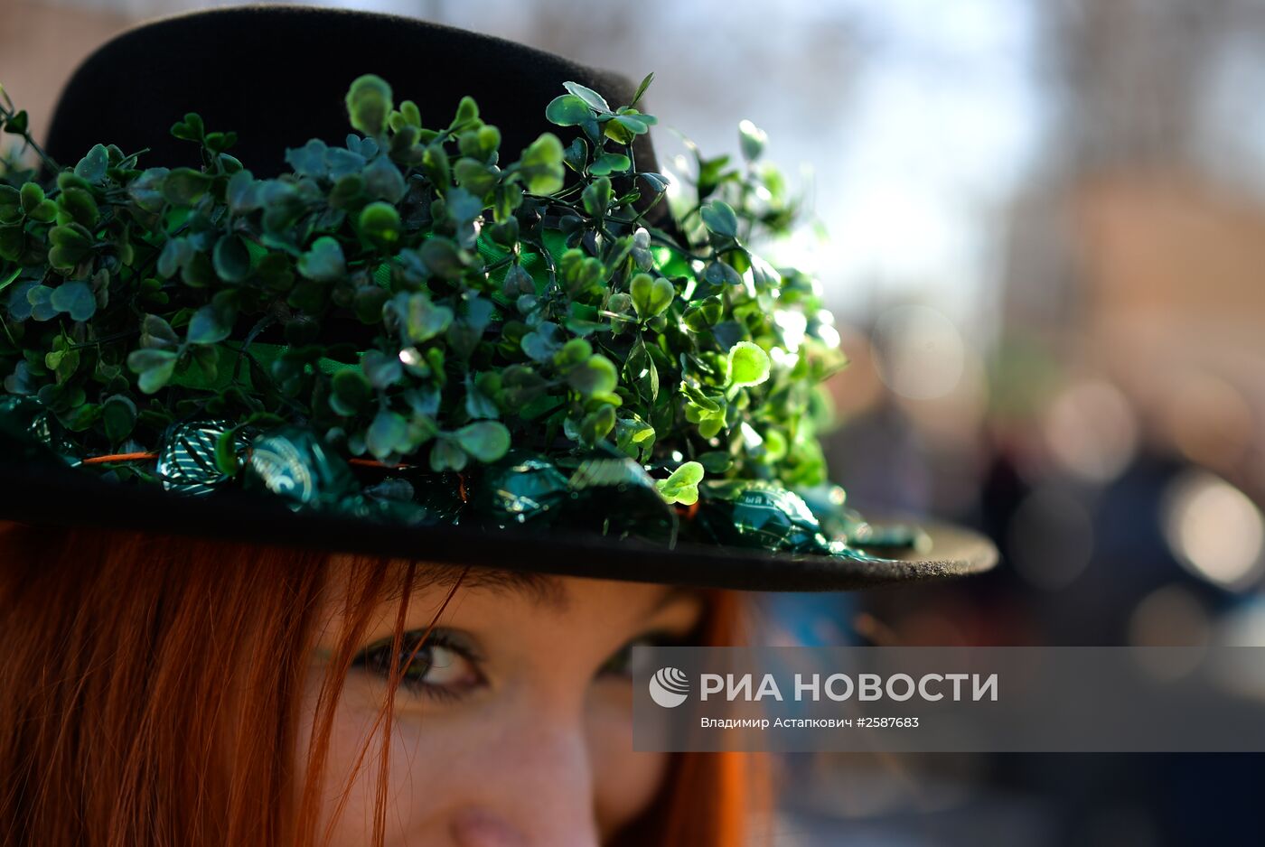 Парад в честь Дня святого Патрика в Москве