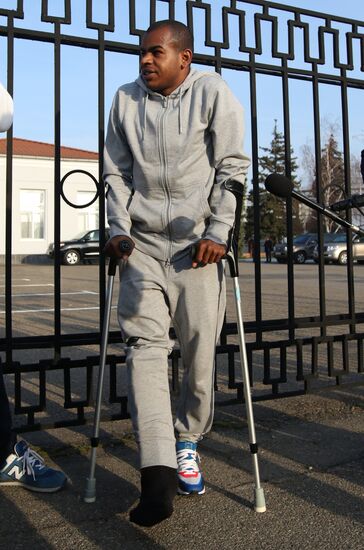 Жоаозиньо встретился с болельщиками ФК "Краснодар" перед операцией в Германии