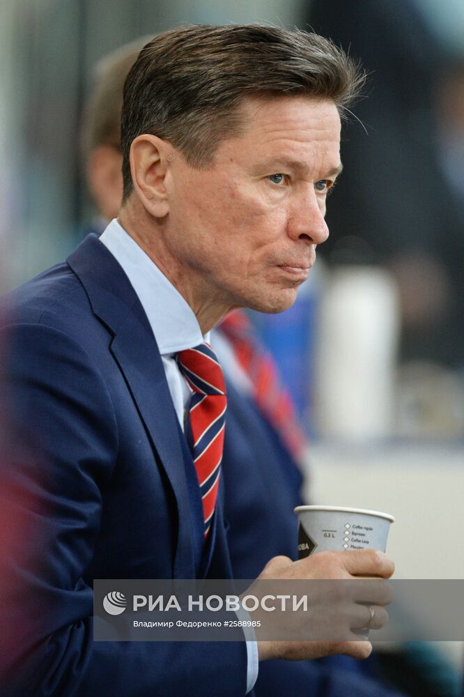 Хоккей. КХЛ. Матч "Динамо" (Москва) - СКА