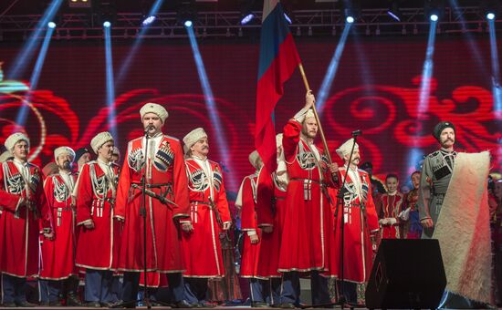 Празднование годовщины "Крымской весны" в Крыму