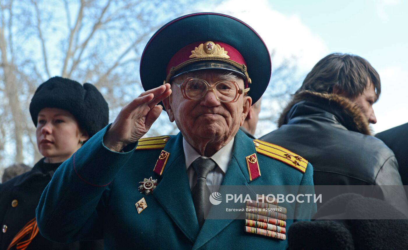 Старт автопробега "Наша Великая Победа" в Севастополе