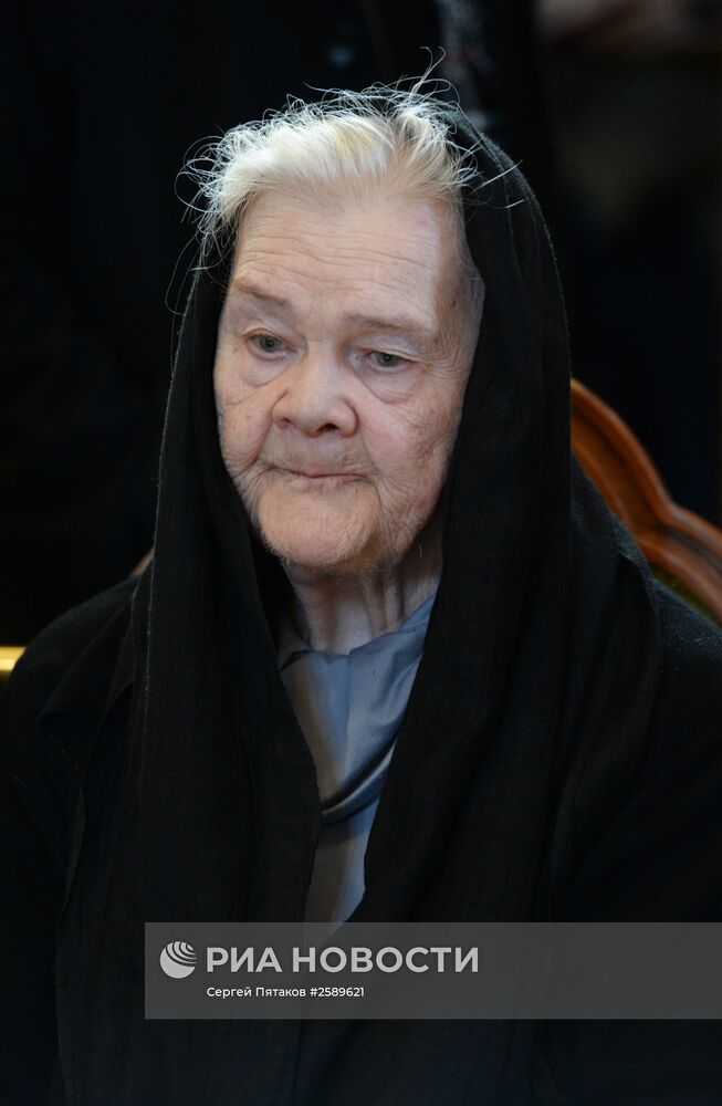 Отпевание писателя Валентина Распутина в храме Христа Спасителя