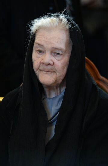 Отпевание писателя Валентина Распутина в храме Христа Спасителя