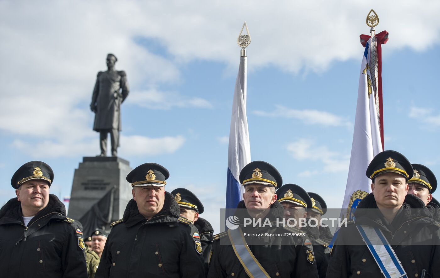 Празднование годовщины "Крымской весны" в Крыму