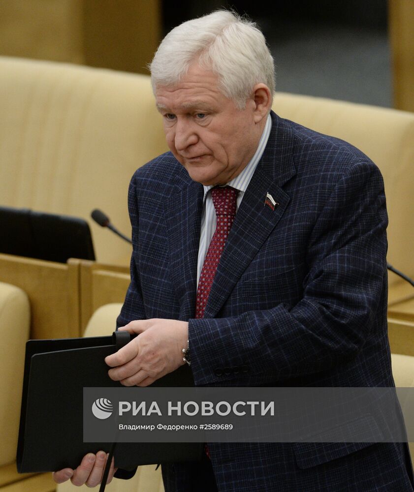 Пленарное заседание Госдумы РФ Пленарное заседание Госдумы РФ