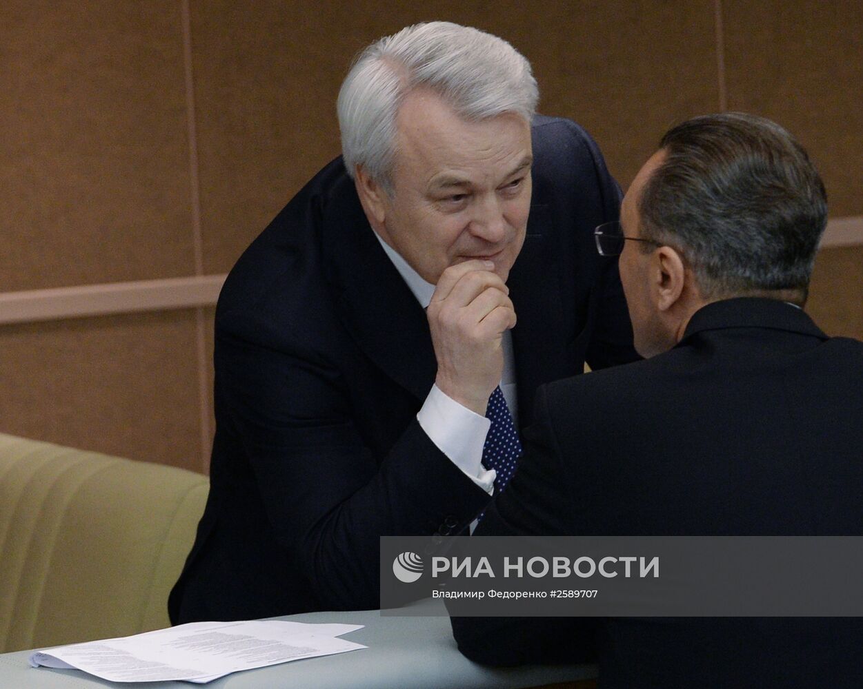 Пленарное заседание Госдумы РФ