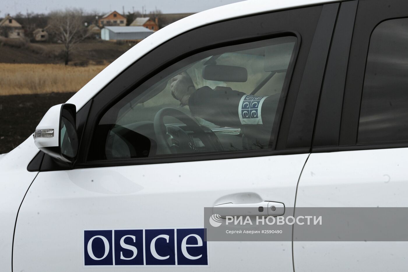 ОБСЕ проконтролировало места отвода артиллерии в Донецкой области