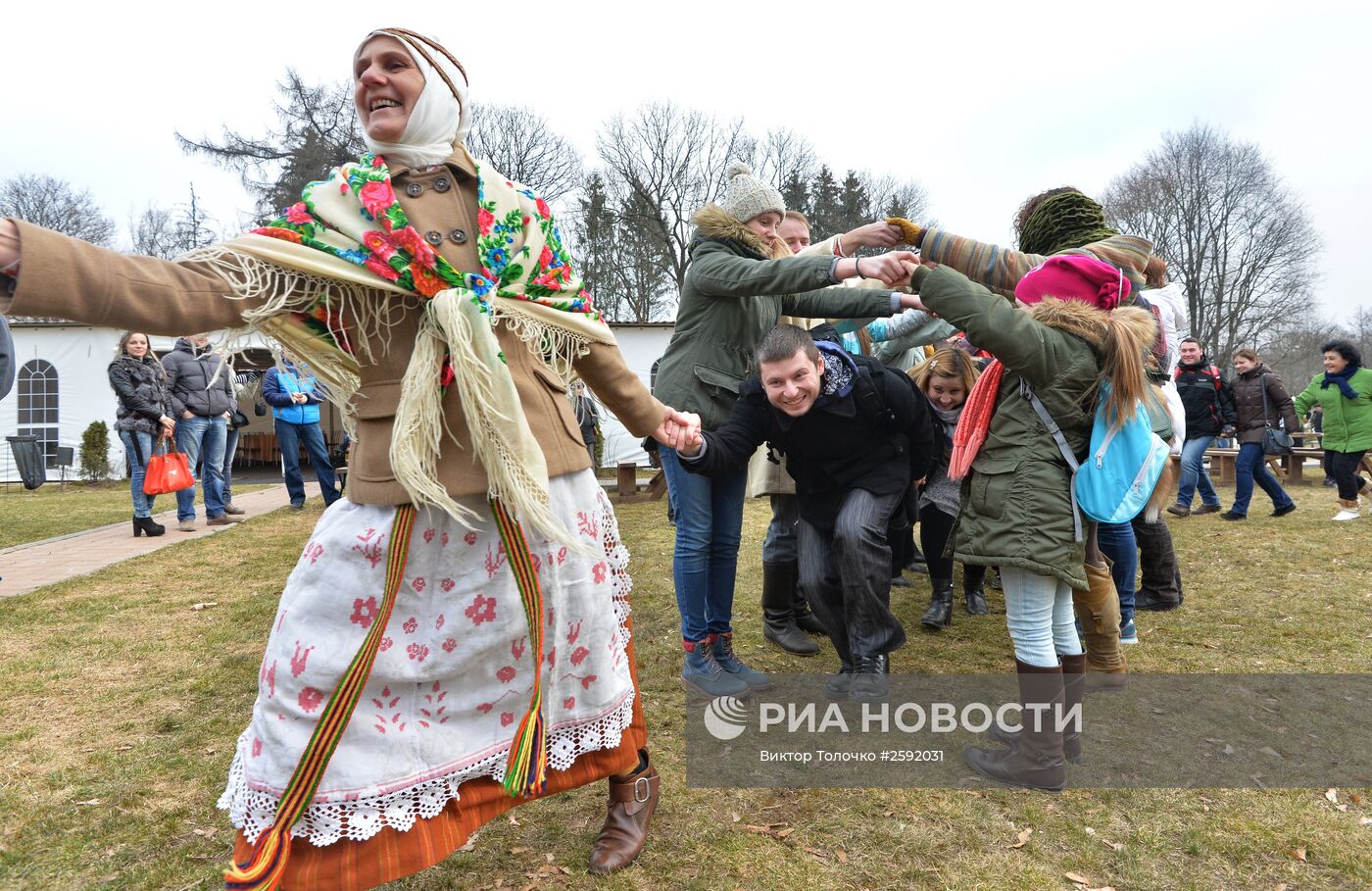 Белорусский народный праздник "Зазывание весны"