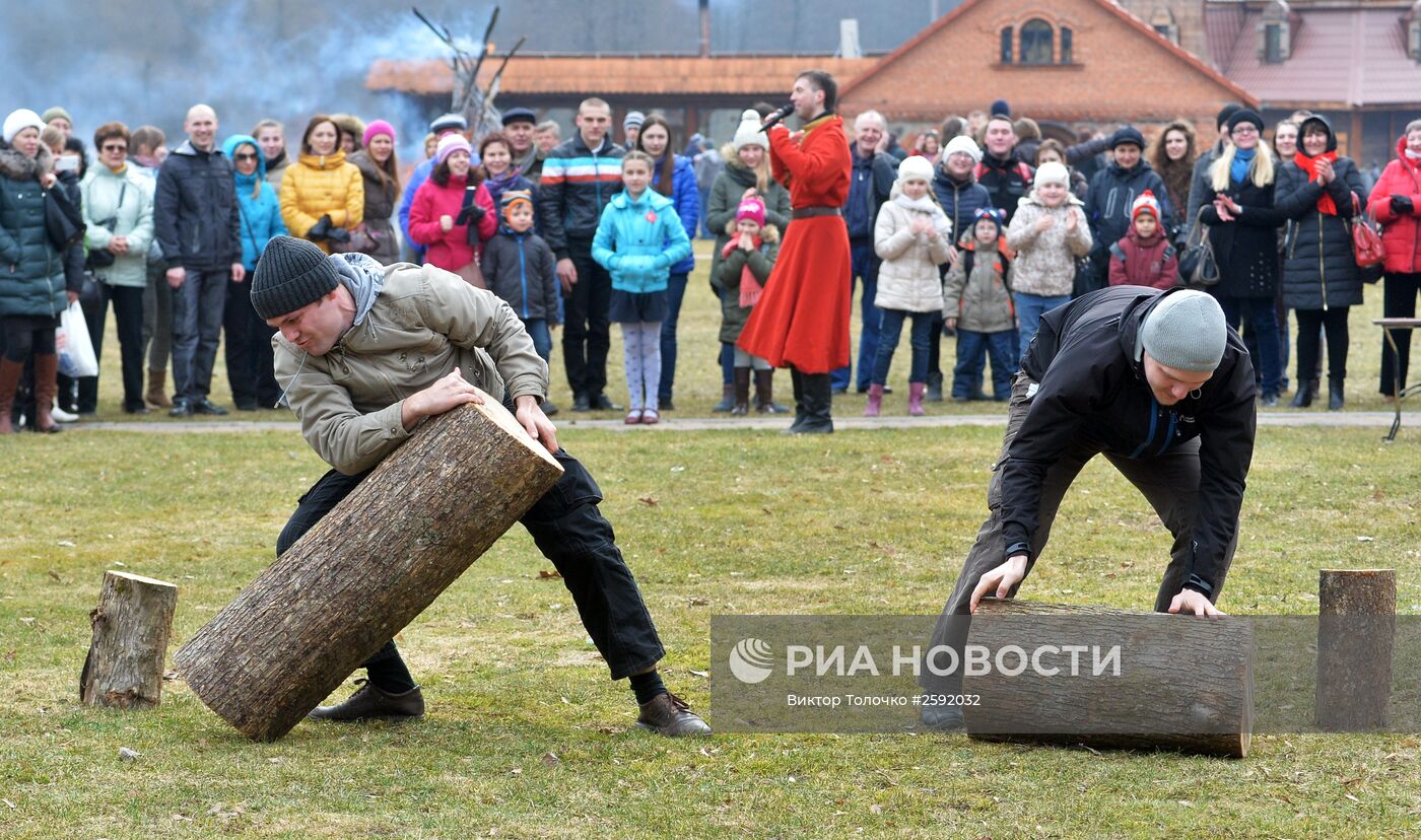 Белорусский народный праздник "Зазывание весны"