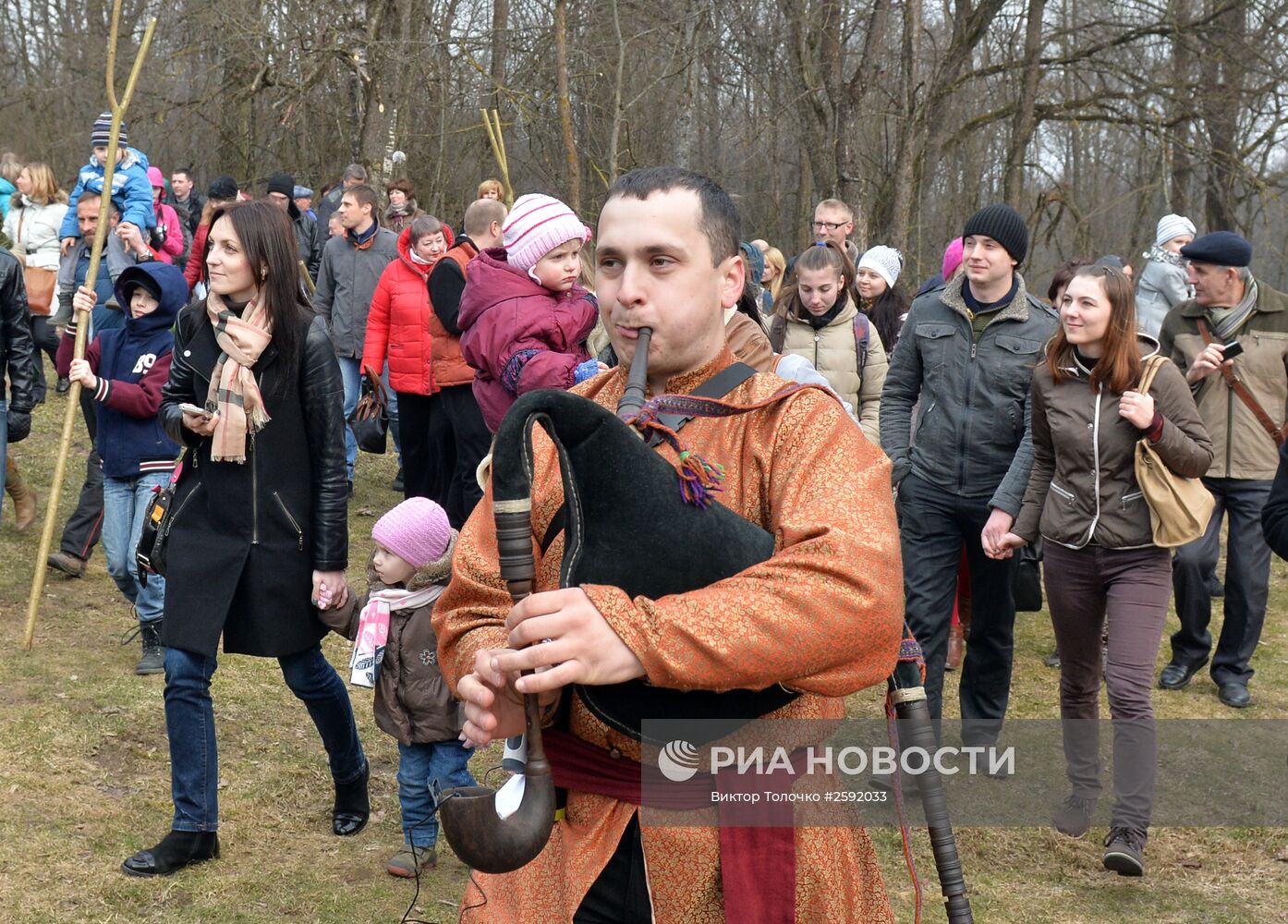 Белорусский народный праздник "Зазывание весны"