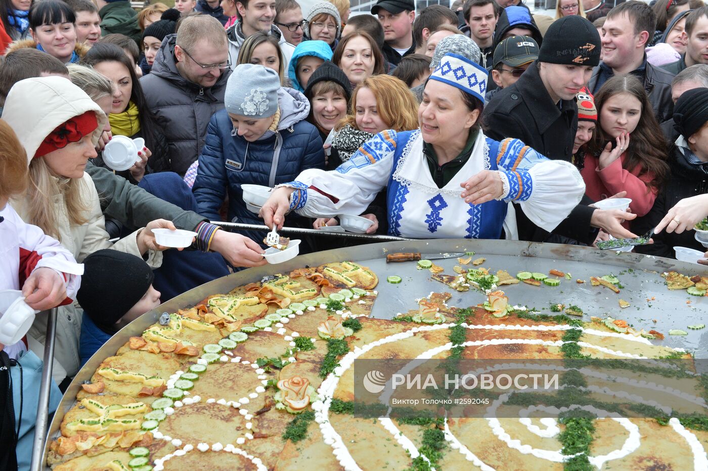 Белорусский народный праздник "Зазывание весны"