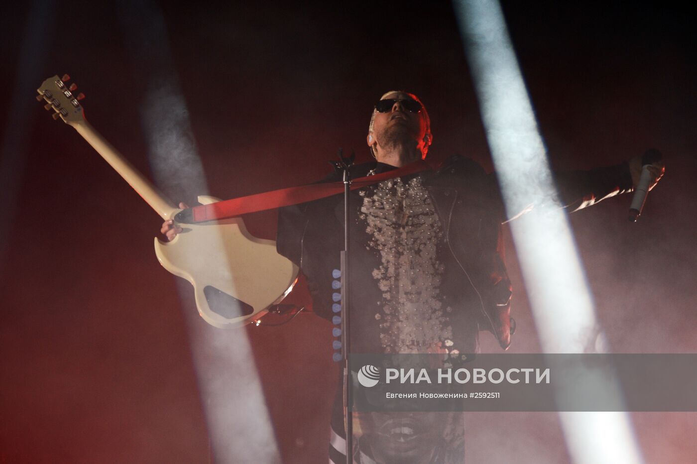 Концерт группы "30 seconds to Mars" в Москве