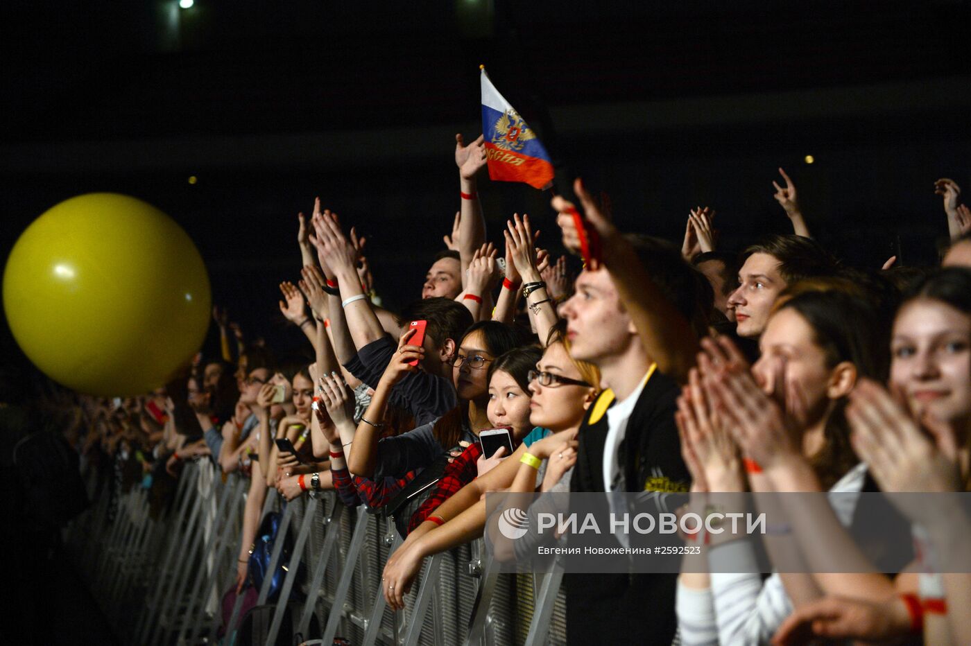 Концерт группы "30 seconds to Mars" в Москве