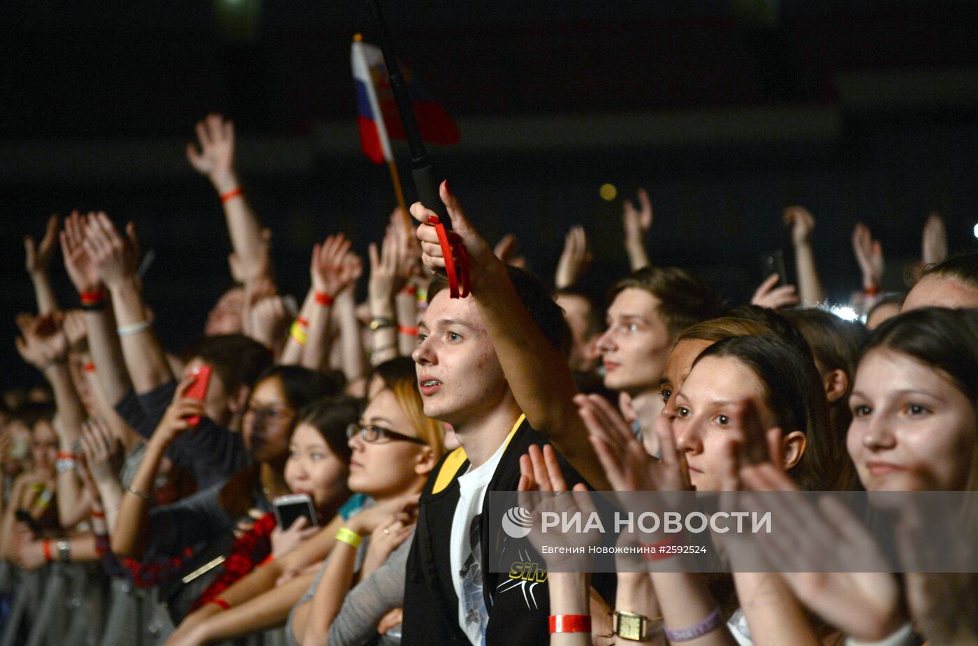Концерт группы "30 seconds to Mars" в Москве