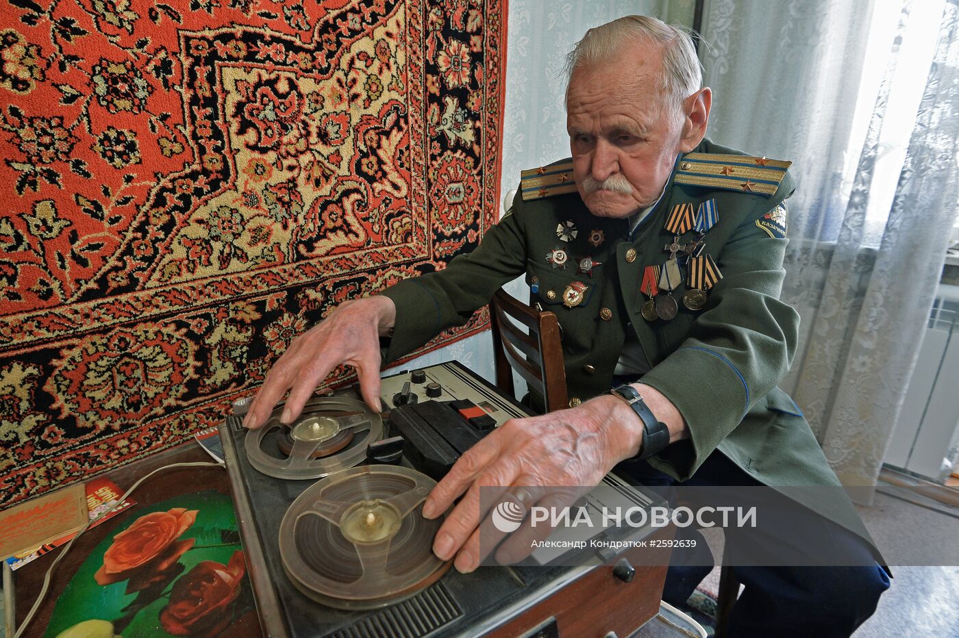 Ветеран Великой Отечественной войны Резепин Михаил Константинович