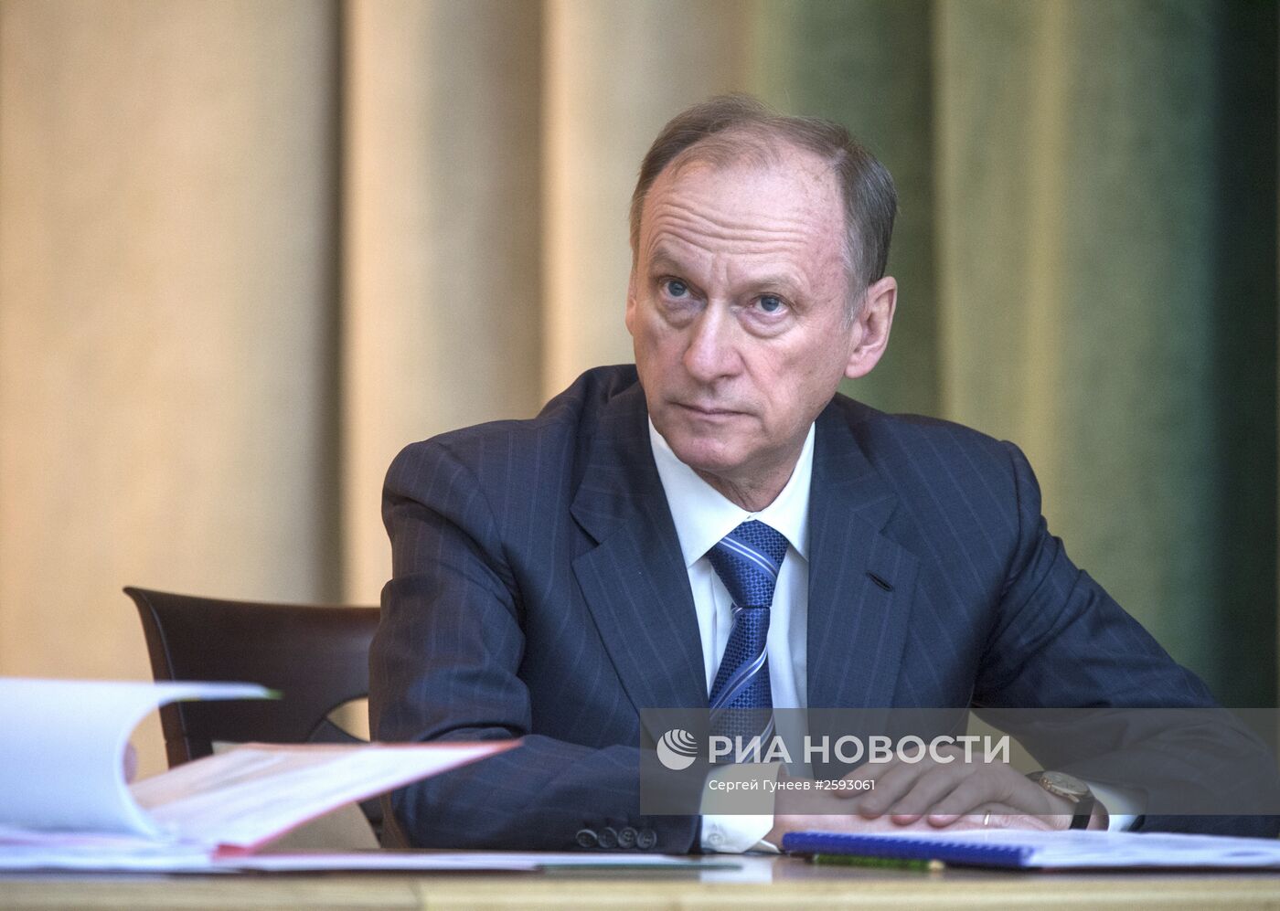 Президент РФ В.Путин на расширенном заседании коллегии Генпрокуратуры РФ