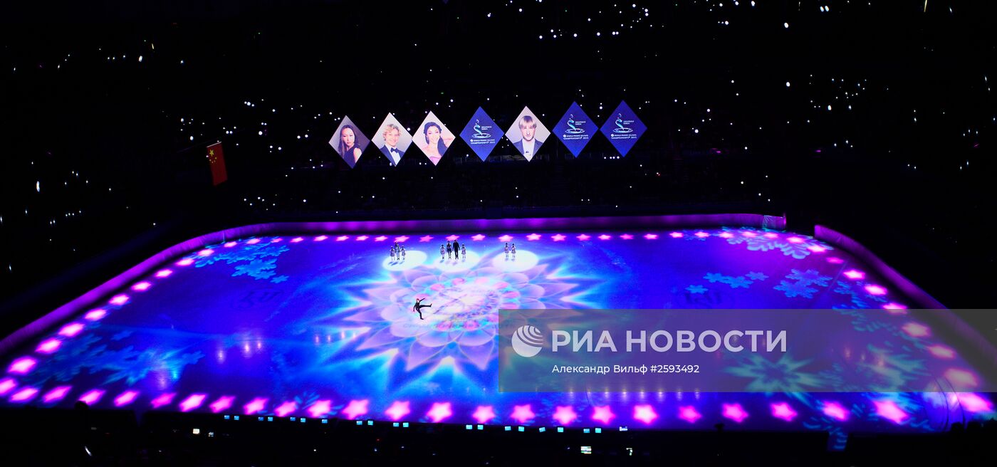 Церемония открытия чемпионата мира по фигурному катанию в Шанхае