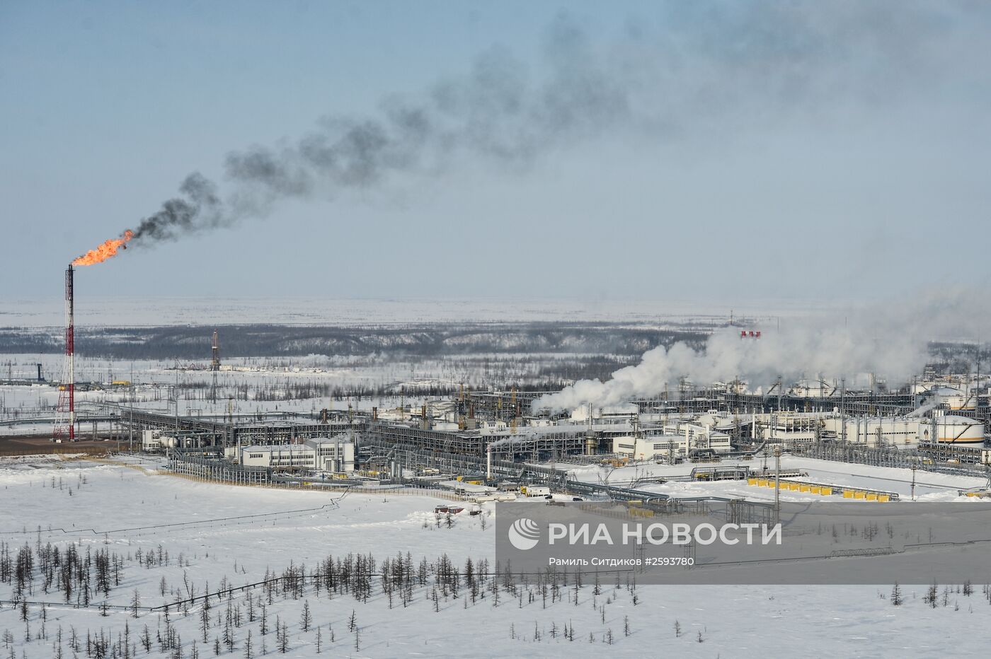 Ванкорское нефтегазовое месторождение в Красноярском крае