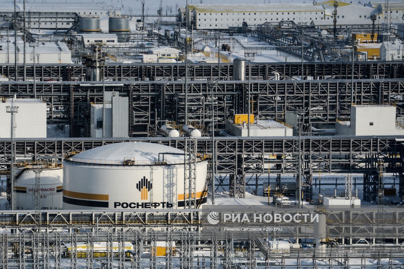 Ванкорское нефтегазовое месторождение в Красноярском крае