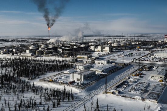 Ванкорское нефтегазовое месторождение в Красноярском крае