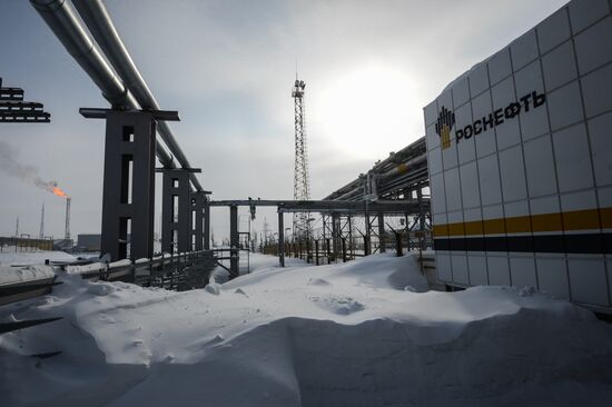 Ванкорское нефтегазовое месторождение в Красноярском крае