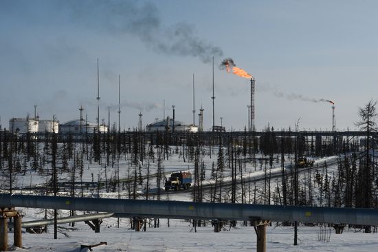 Ванкорское нефтегазовое месторождение в Красноярском крае