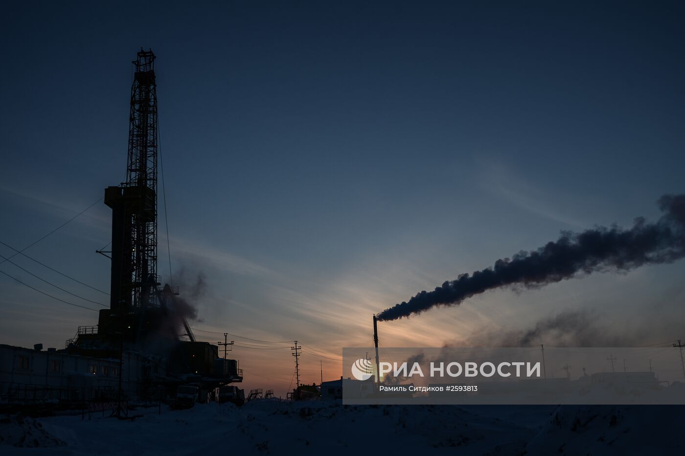 Ванкорское нефтегазовое месторождение в Красноярском крае