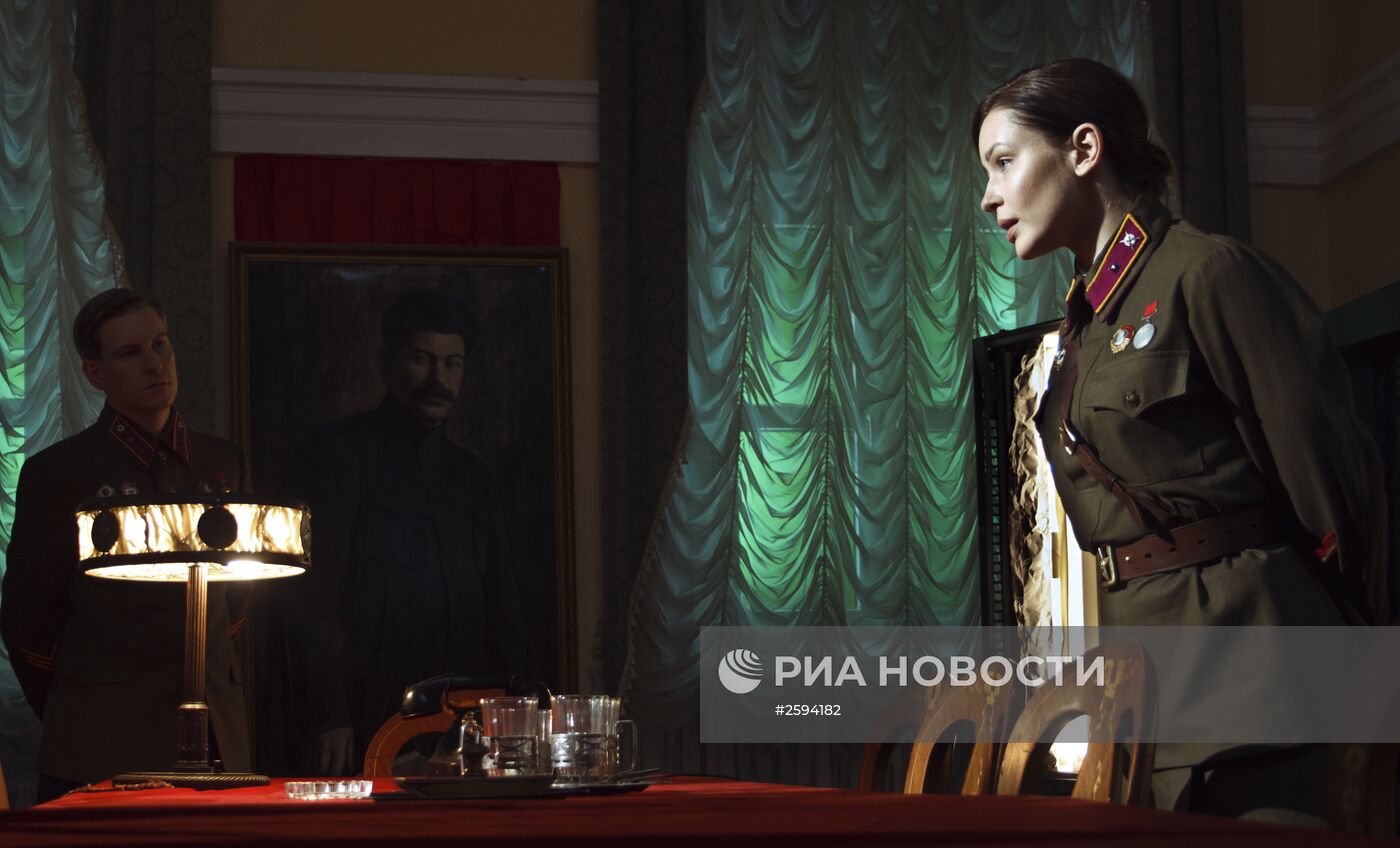 Кадры из фильма "Битва за Севастополь" режиссера Сергея Мокрицкого