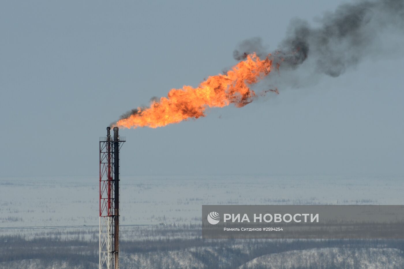 Ванкорское нефтегазовое месторождение в Красноярском крае