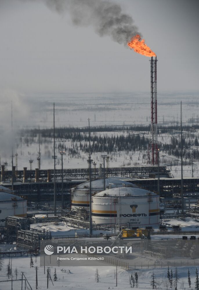 Ванкорское нефтегазовое месторождение в Красноярском крае