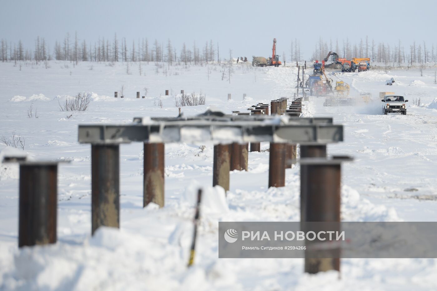 Ванкорское нефтегазовое месторождение в Красноярском крае