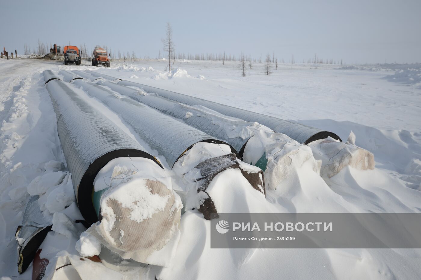 Ванкорское нефтегазовое месторождение в Красноярском крае