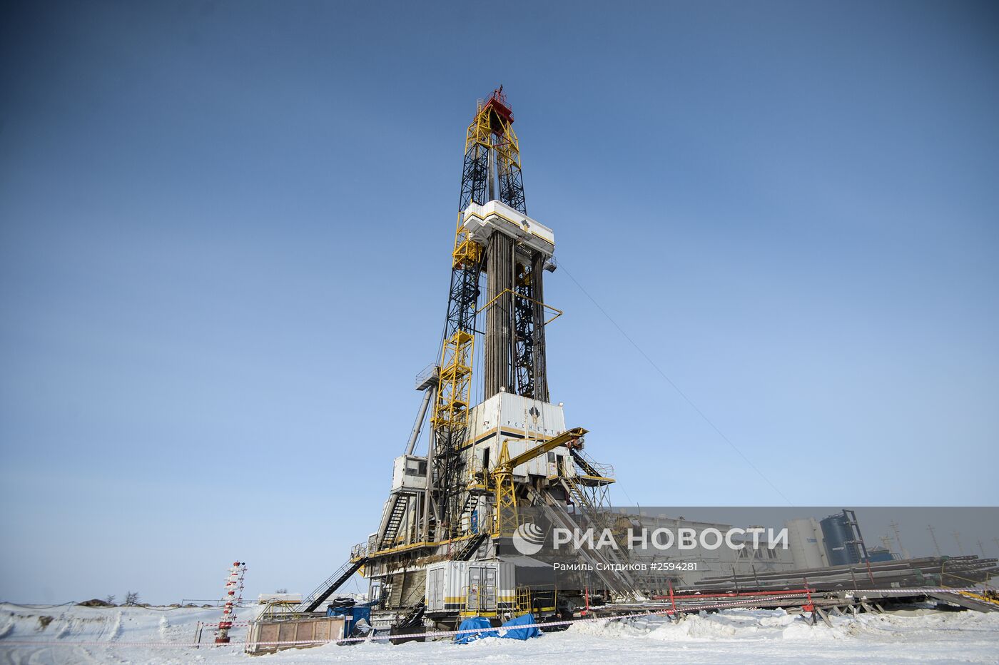 Ванкорское нефтегазовое месторождение в Красноярском крае