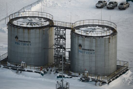 Ванкорское нефтегазовое месторождение в Красноярском крае