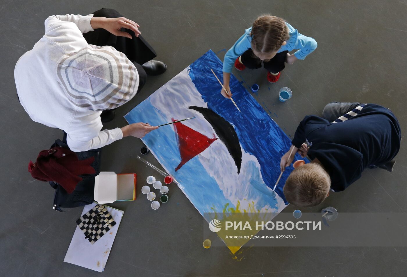Интерактивная выставка-фестиваль детского рисунка в Санкт-Петербурге