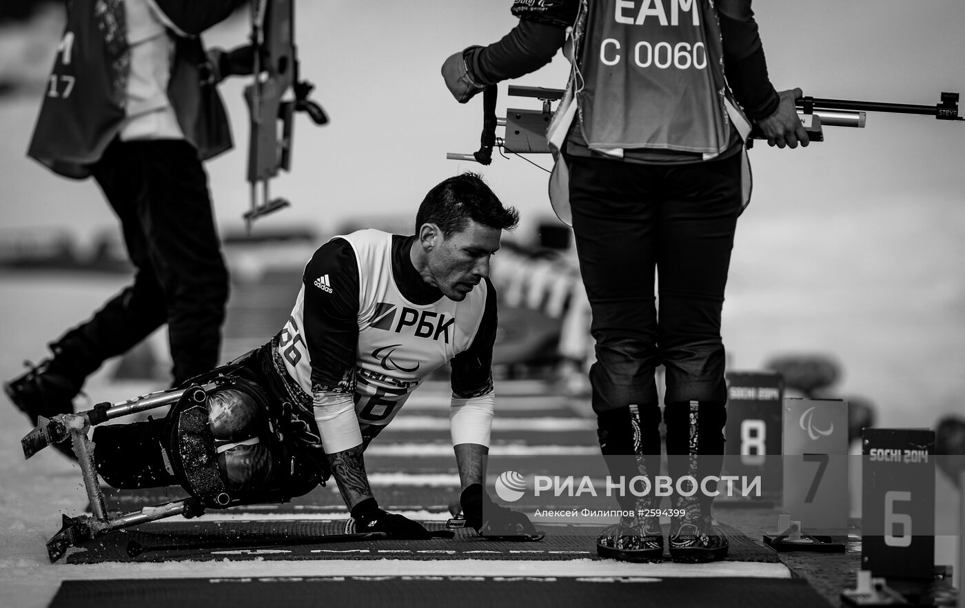 Паралимпиада 2014. Биатлон. Мужчины