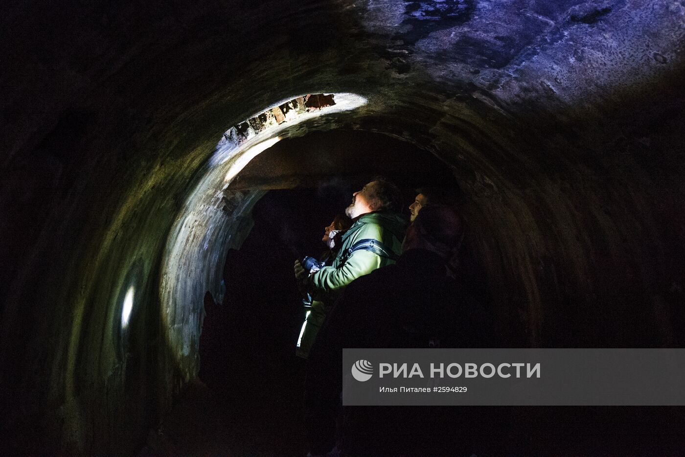 Коллектор реки Неглинки в Москве