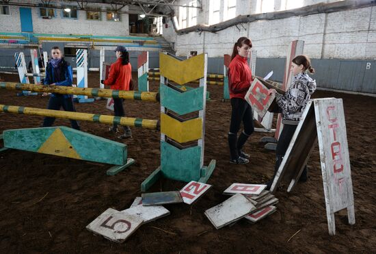 Центр спортивной подготовки по конному спорту в Новосибирске