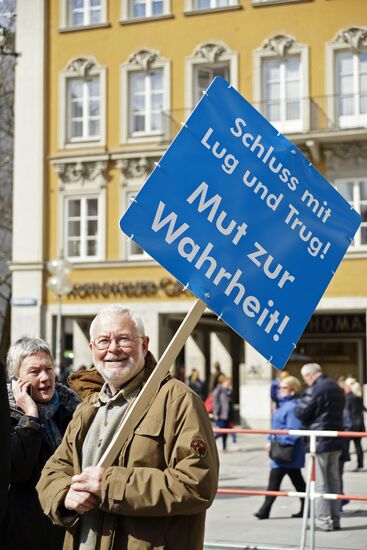 Демонстрация против мер строгой экономии в Евросоюзе