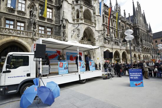 Демонстрация против мер строгой экономии в Евросоюзе