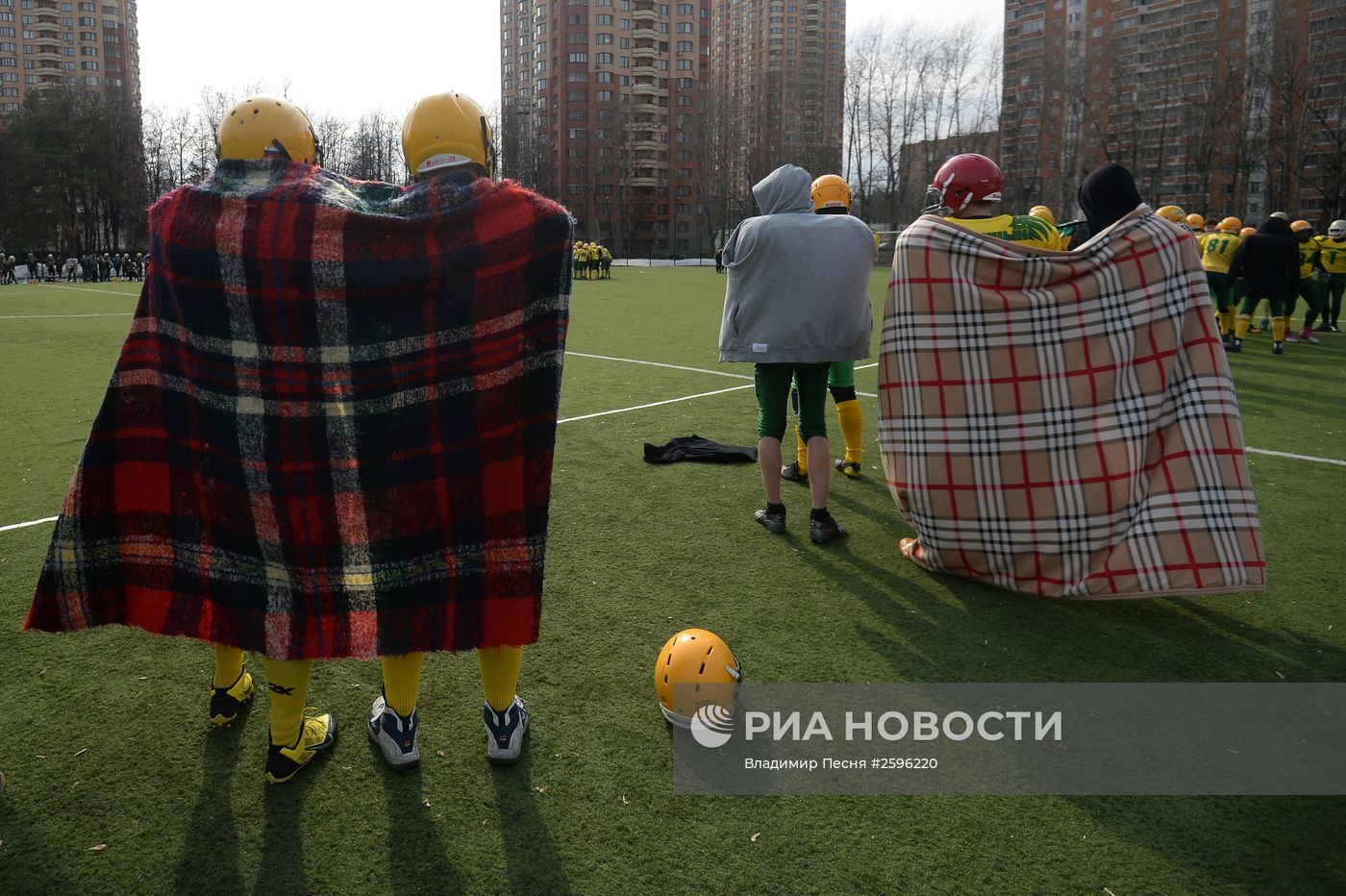 Американский футбол. Матч "Спартанцы" - "Могучие утки"