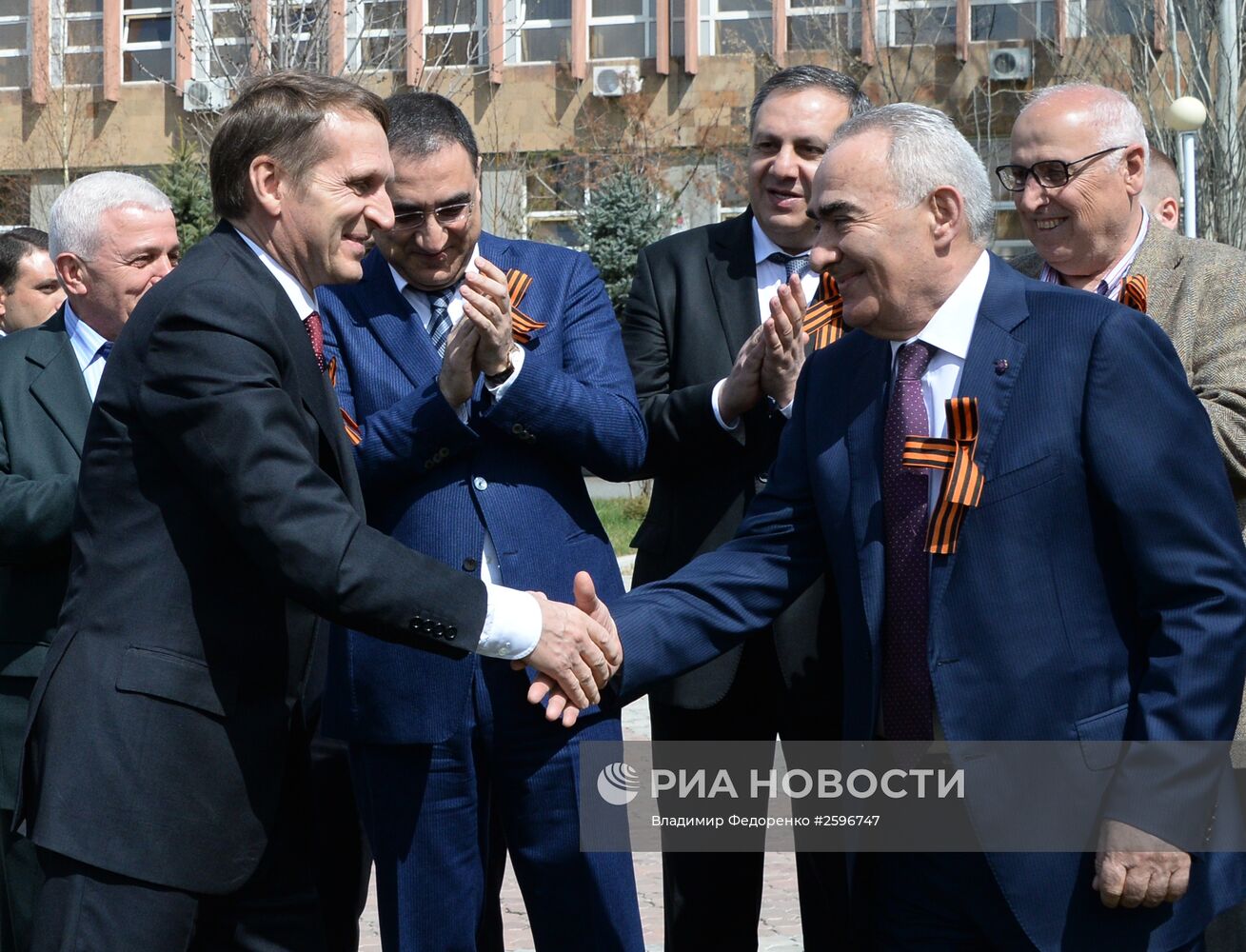 Рабочая поездка председателя Госдумы РФ С.Нарышкина в Армению