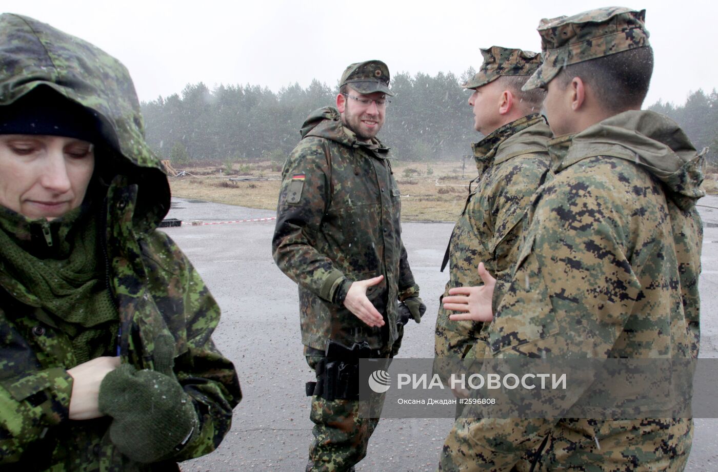 Военные учения НАТО Operation Summer Shield на полигоне Адажи в Латвии