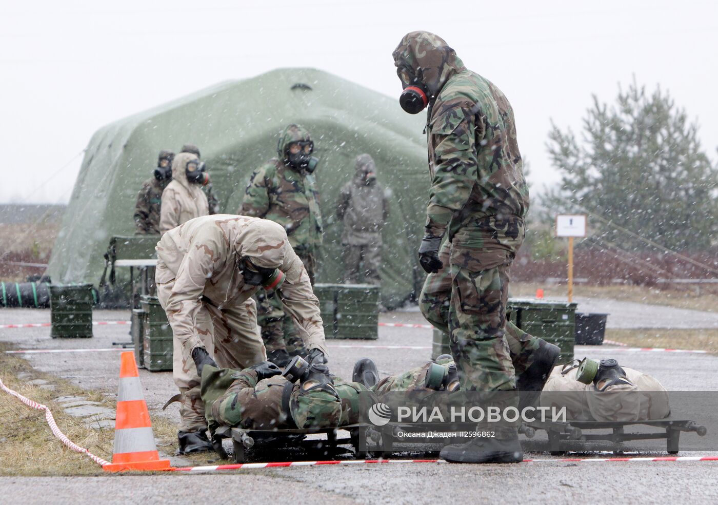 Военные учения НАТО Operation Summer Shield на полигоне Адажи в Латвии