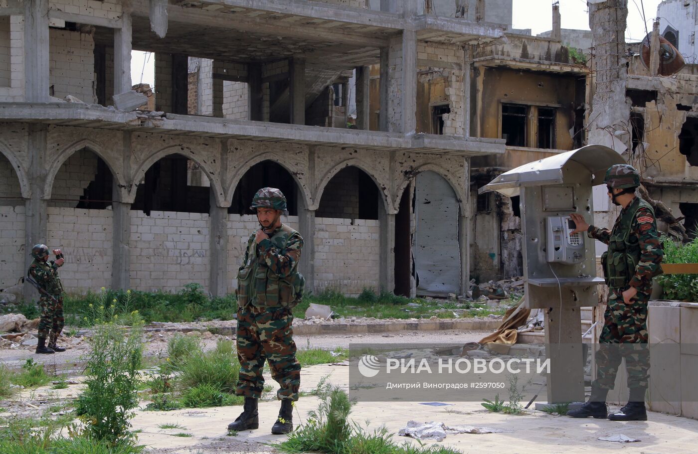 Ситуация в сирийском городе Хомс