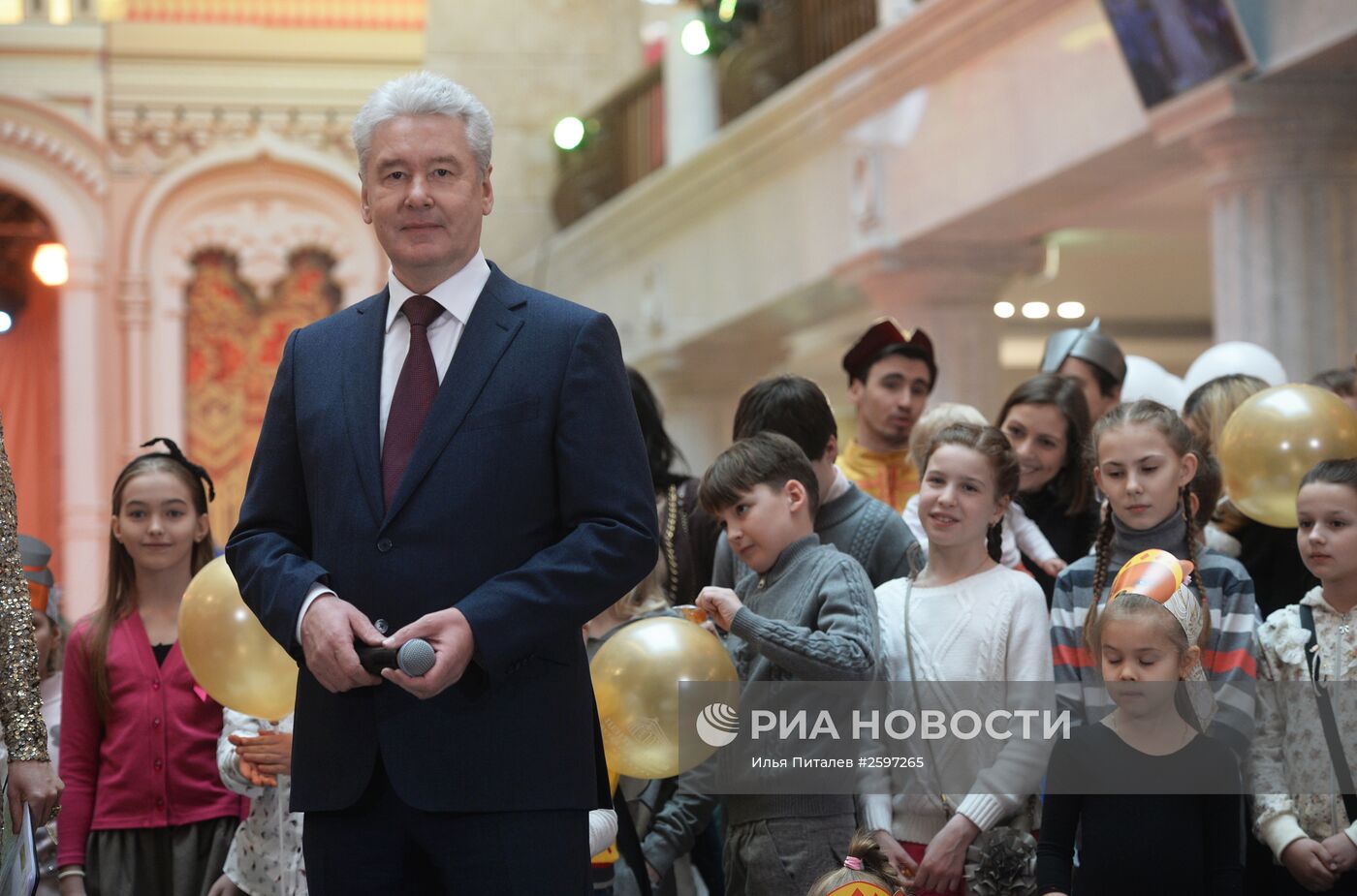 Открытие "Центрального детского магазина на Лубянке"