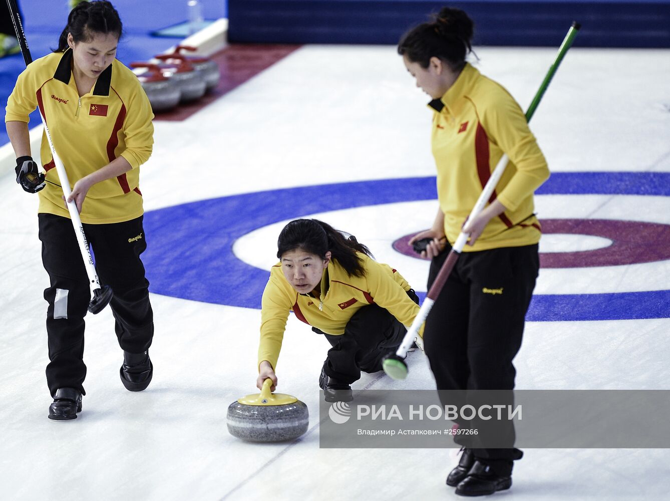 Сурдлимпиада 2015. Керлинг. Мужчины. Матч Швейцария – Россия