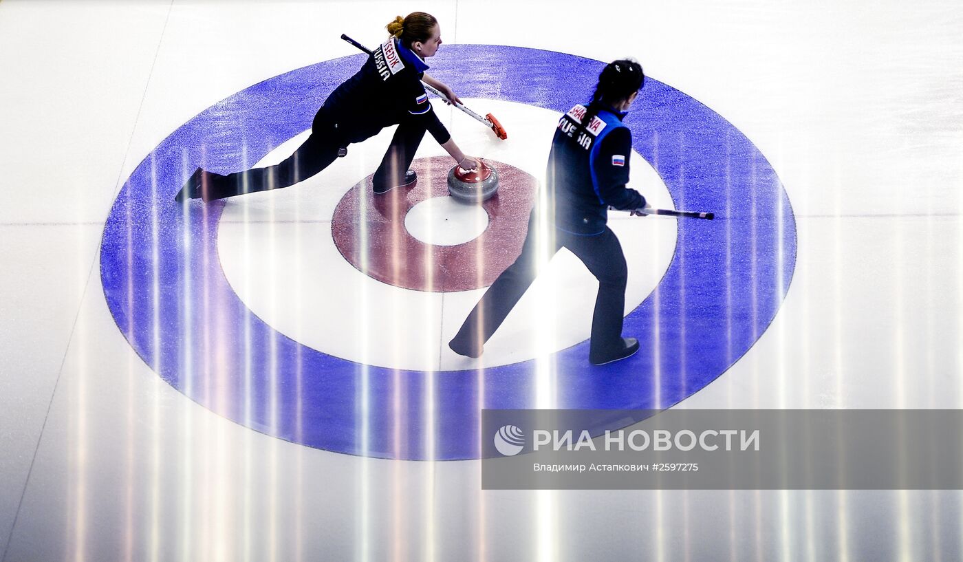 Сурдлимпиада 2015. Керлинг. Мужчины. Матч Швейцария – Россия